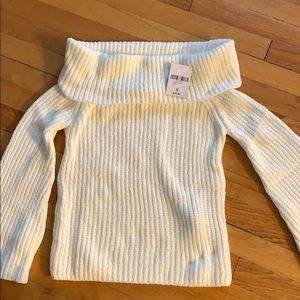 Forever 21 white off the shoulder sweater